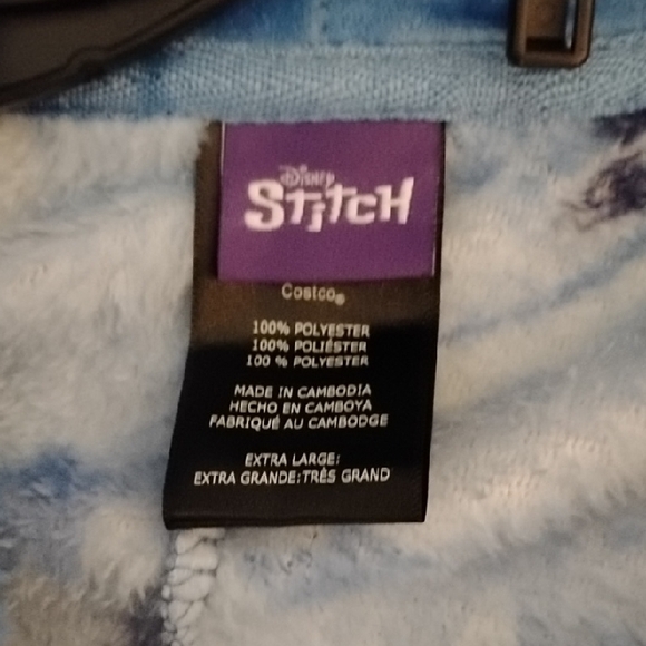 Disney Stitch Onesie With Hoodie - Picture 3 of 10